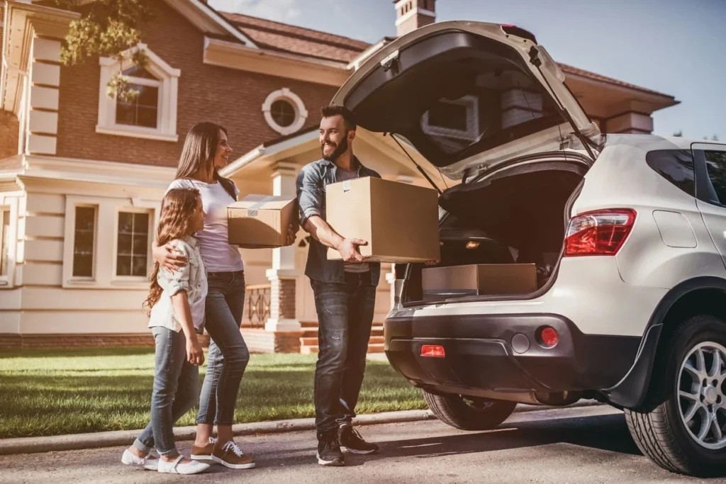 Family Moving In