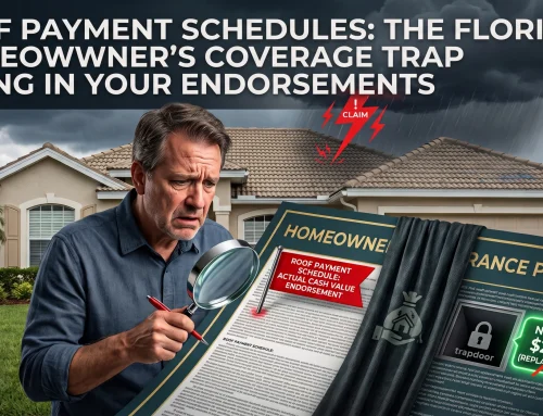 Roof Payment Schedules: The Florida Homeowner’s Coverage Trap Hiding in Your Policy